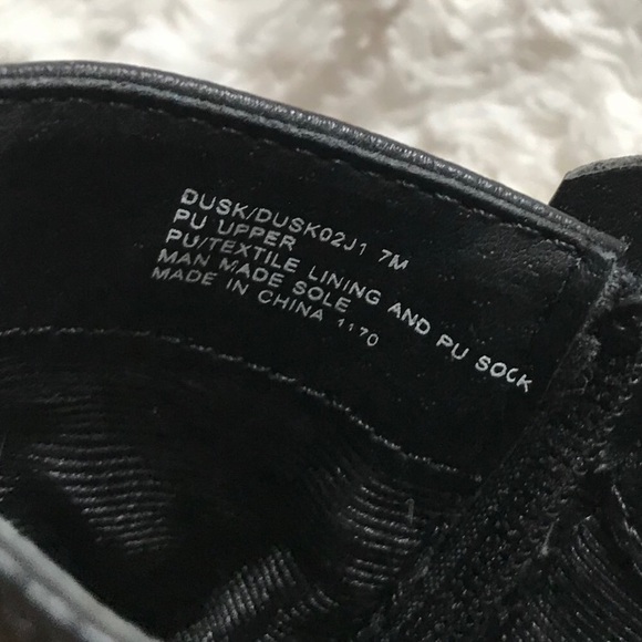 Madden Girl Black Heeled Booties - Picture 5 of 6